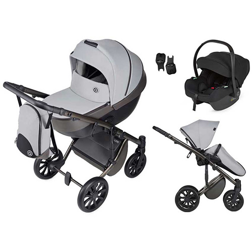 Anex Kinderwagen 3 in 1 Kombikinderwagen Salbei