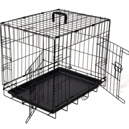 Petcomfort | Bench | 63 cm | Zwart | Met 2 Beveiligde Toegangsdeuren