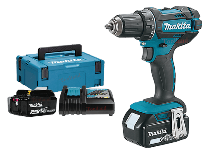 Makita | Accu-boormachine | 18V | 2x BL1850B