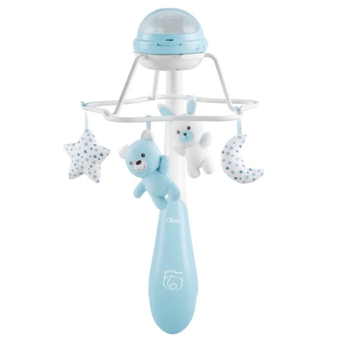 Chicco - Mobiel Regenboog 3in1 - Blauw - Babyhuys.com