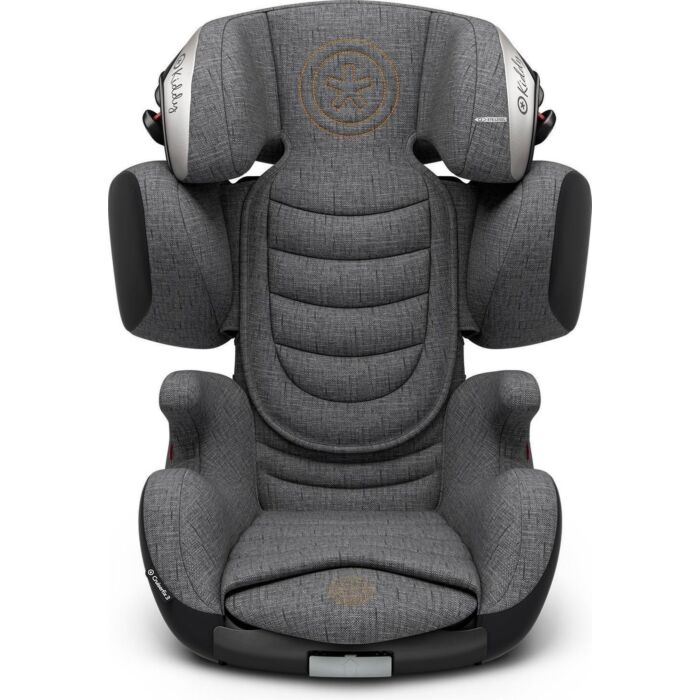 Kiddy Cruiserfix 3 Autostoel Grey Melange Solar Orange