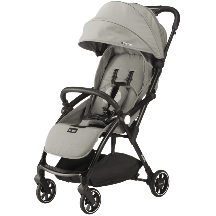 Leclerc Baby Magicfold Plus Grey | Vooraanzicht | Babyhuys