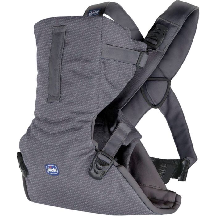 Chicco Draagzak Easy Fit Moon Grey | Achteraanzicht | Babyhuys