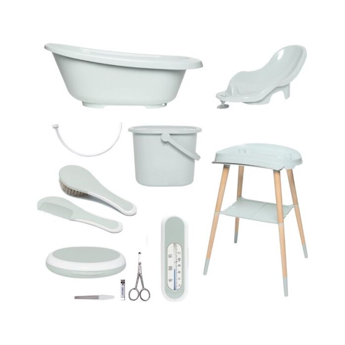 Bebe Jou 8-Delige Badset Sense Sky Green | Babyhuys.com