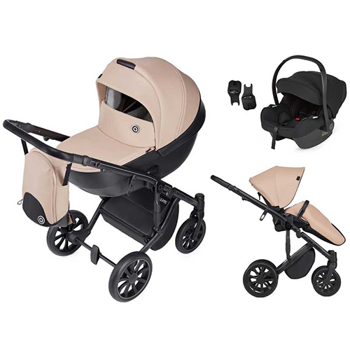 Anex kinderwagen - m/type 3in1 Combiwagen – Coral (Inclusief Autostoel en Adapters) - Babyhuys.com