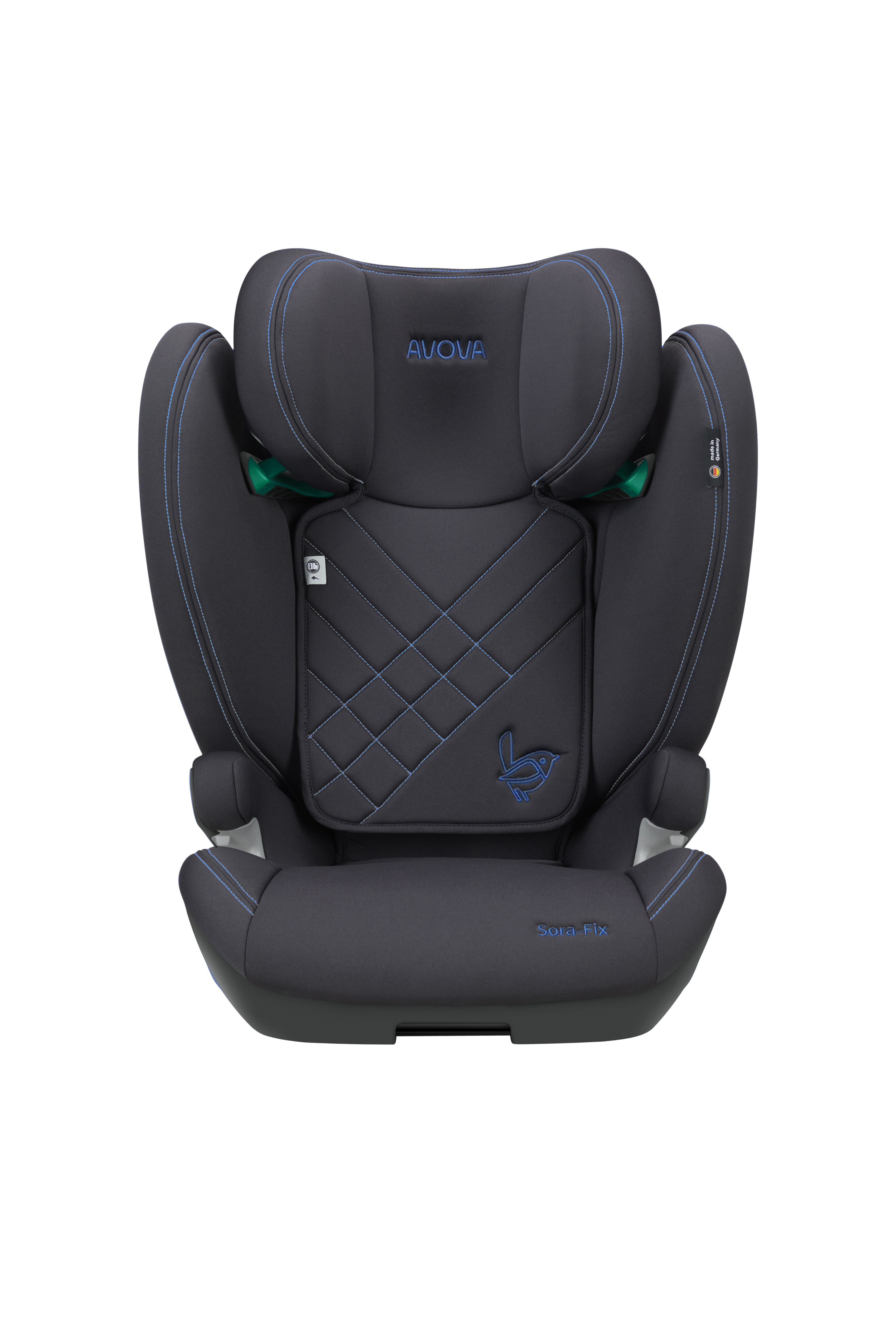 AVOVA Autostoel - Sora-Fix - Koala Blue - Babyhuys.com