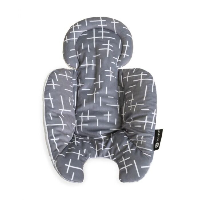Newborn insert mamaRoo 5  Grey Pluche - Babyhuys.com