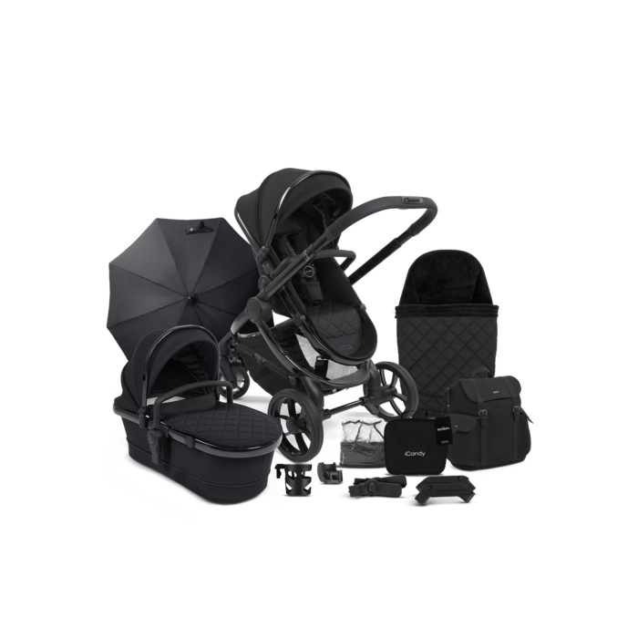 Icandy Peach 7 Cerium Designer Collection 2-1 pushchair complete bundle  - Babyhuys.com