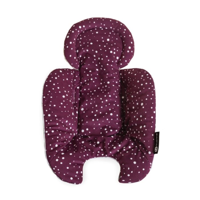 Newborn insert mamaRoo 5  Maroon Pluche - Babyhuys.com