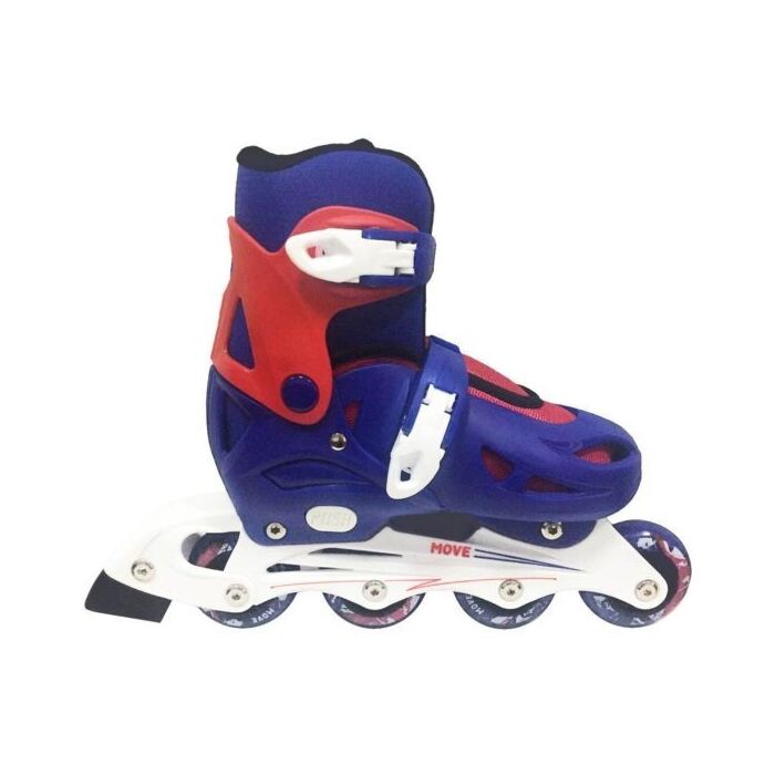 Move Blitz Inlineskates - Maat 31-34 - Unisex - blauw - Babyhuys.com