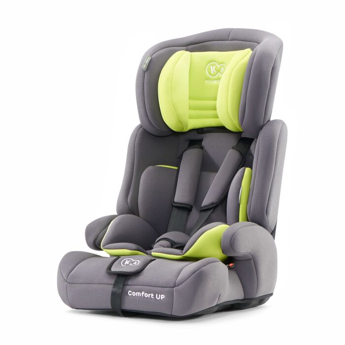Kinderkraft Siège auto Comfort Up - Citron vert (9-36 kg) - Babyhuys.com