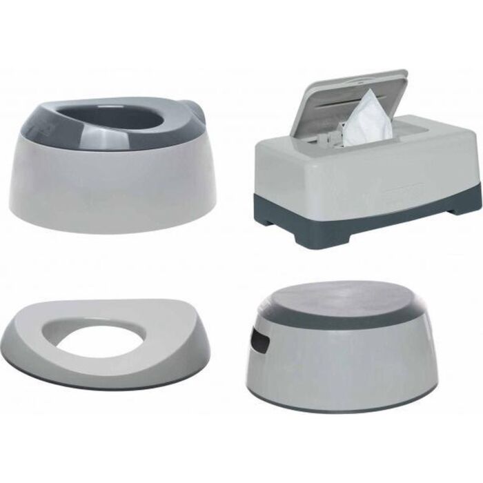 Luma Toilet Trainingsset Sage Green | Babyhuys.com