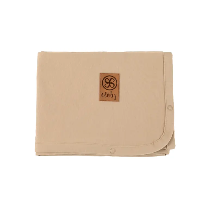 Cloby Multifunctionele UV Zonnedoek Zand - UPF 50+ - 95x73 cm | Babyhuys.com
