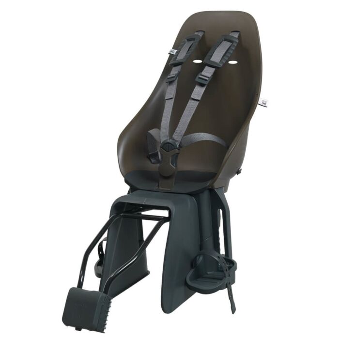 Urban Iki Fietsstoeltje - Achterop - Montagebeugel - Koge Brown + Bincho Black - Babyhuys.com