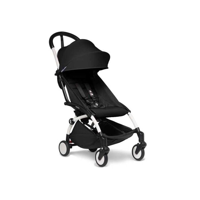 Babyzen  YOYO² 6+ Black - Weißes Gestell - Babyhuys.com