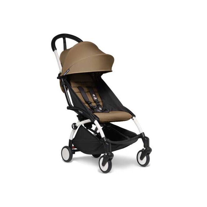 Babyzen  YOYO² 6+ Toffee - Weißes Gestell - Babyhuys.com