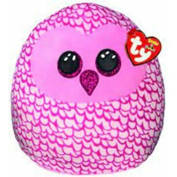 Ty Squish a Boo Pinky Owl 20cm (2007568)