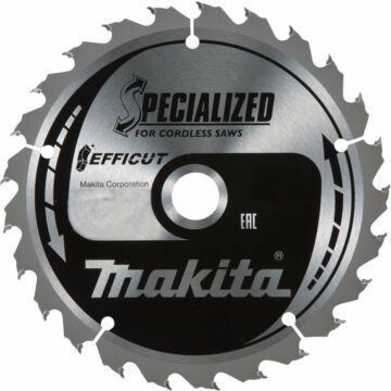 Makita B-62985 EFFICUT afkortzaagblad 165x20x25Z (807319)