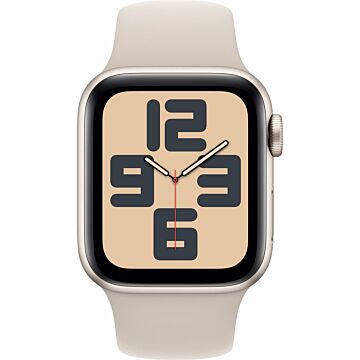 Apple Watch SE GPS 40mm alu sterrenlicht sportband S/M (831392)