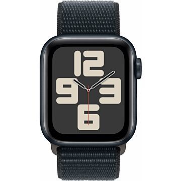 Apple Watch SE GPS 40mm Alu middernacht sport loop (831882)