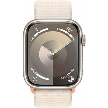 Apple Watch 9 GPS 45mm alu sterrenlicht sportband (830972)