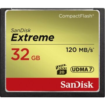 SanDisk Extreme CF          32GB 120MB/s UDMA7   SDCFXSB-032G-G46 (722353)