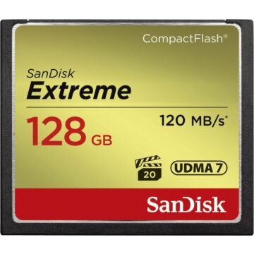 SanDisk Extreme CF         128GB 120MB/s UDMA7   SDCFXSB-128G-G46 (723676)