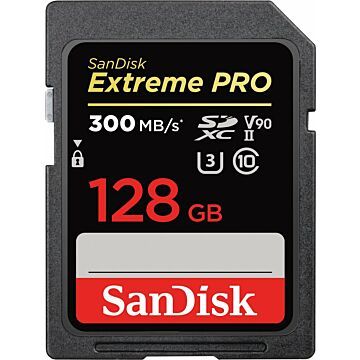SanDisk ExtremePRO SDXC V90 128G 300MB UHS-II  SDSDXDK-128G-GN4IN (722227)