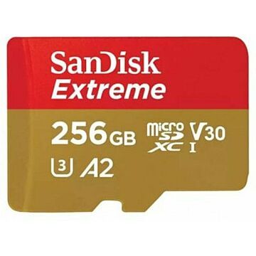 SanDisk microSDXC          256GB Extreme A2 C10 V30 UHS-I U3 (732811)