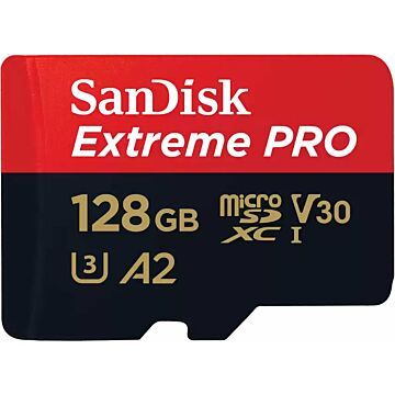SanDisk microSDXC          128GB Extreme Pro A2 C10 V30 UHS-I U3 (732951)