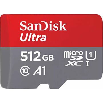 SanDisk Ultra microSDXC A1 512GB 150MB/s Adapt.SDSQUAC-512G-GN6MA (753034)