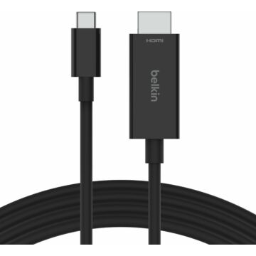 Belkin USB-C op HDMI 2.1 kabel 2m, zwart AVC012bt2MBK (784163)