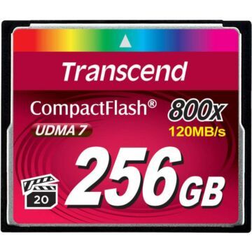 Transcend Compact Flash    256GB 800x (768705)