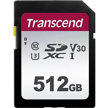Transcend SDXC 300S        512GB Class 10 UHS-I U3 V30 (418329)