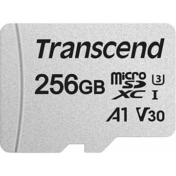 Transcend microSDXC 300S-A 256GB Class 10 UHS-I U3 V30 A1 (495245)
