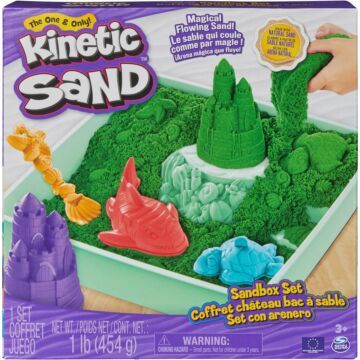 Kinetic Sand Sand Box Green   (2558278)