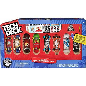 Tech Deck 25th Anniversary Pack 8-Pack (2012506)