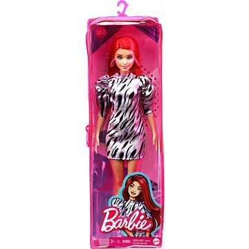 Barbie Fashionista Pop Zwart Wit Jurkje  (5710248)