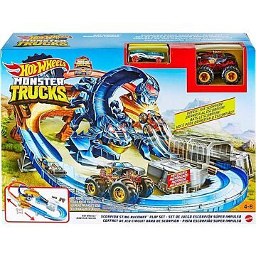 Hot Wheels Monster Trucks Scorpion Trackset  (3693300)