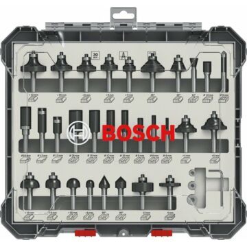 Bosch frees-set mixed 30 delig (523084)