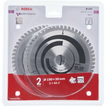 Bosch 2x Multi Material 190x30x2.4/1.8x54T (637996)