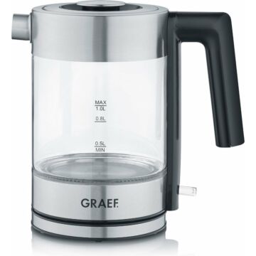 Graef WK 300 waterkoker transparant/rvs (812380)