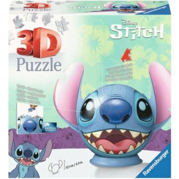 Ravensburger Puzzel 3D Stitch met oren  (6035747)