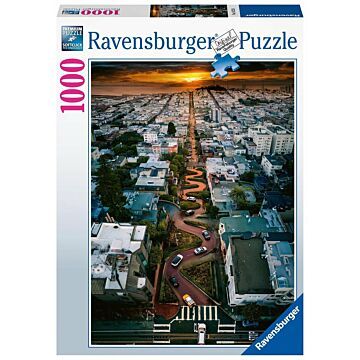Ravensburger Puzzel San Francisco Lombard Street 1000 Stukjes (6137326)