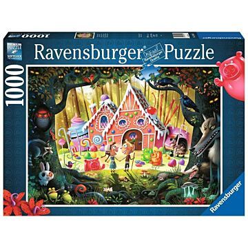 Ravensburger puzzel hans en grietje 1000 stukjes  (6139504)