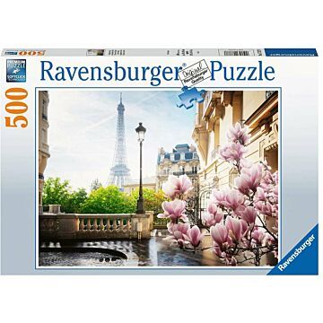 Ravensburger puzzel lente in parijs 500 stukjes  (6133778)