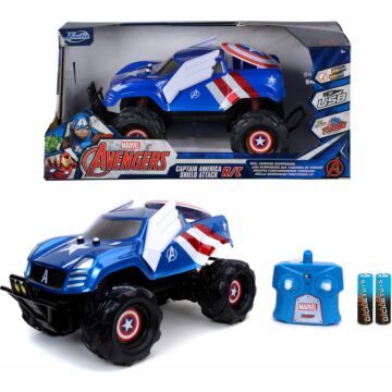 Jada Marvel RC Captain America Attack 2,4 GHz, 1:14   253228001 (822348)