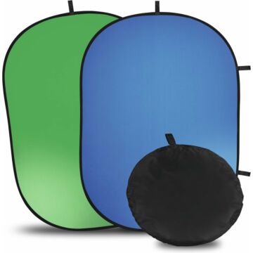 Hama achtergronddoek 2in1 150x200cm groen/blauw (642637)