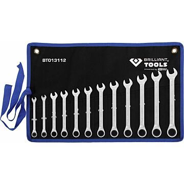 Brilliant Tools BT013112 ratelringsleutel-set (649742)