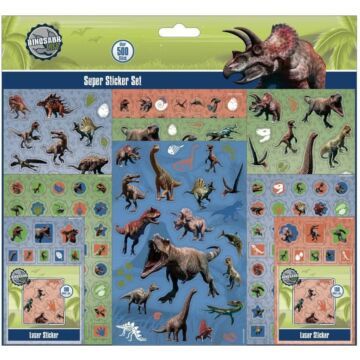 Stickerset Dinosaurus 500-Delig  (6559646)